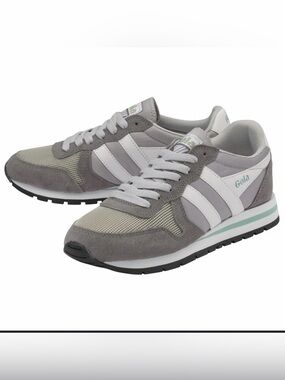 Gola Women’s Gray and White Retro Daytona Sneakers - Retail $110. Size: 9